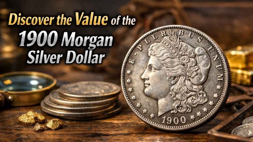 1900 Morgan Silver Dollar;