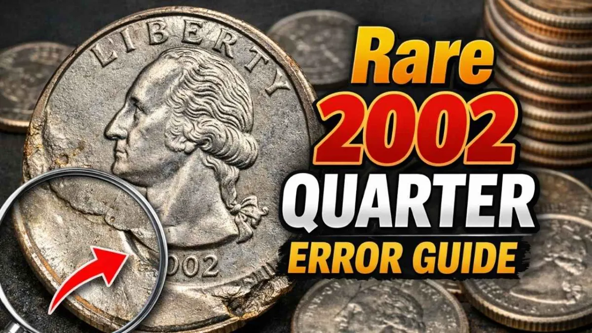 Rare 2002 Quarter Error