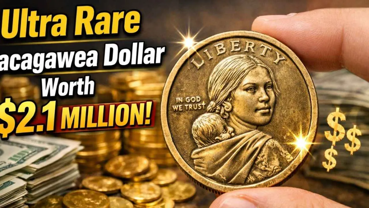 Ultra Rare Sacagawea Dollar;